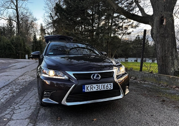 Lexus CT cena 52900 przebieg: 153000, rok produkcji 2012 z Kraków małe 379